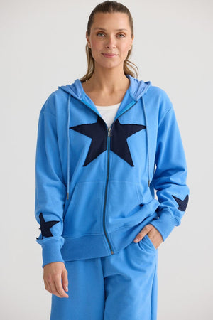 HOMELOVE Accent Hoodie - Sapphire SWEATER - Zabecca Living