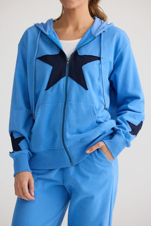 HOMELOVE Accent Hoodie - Sapphire SWEATER - Zabecca Living