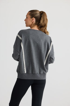 HOMELOVE Energy Sweater - Charcoal SWEATER - Zabecca Living