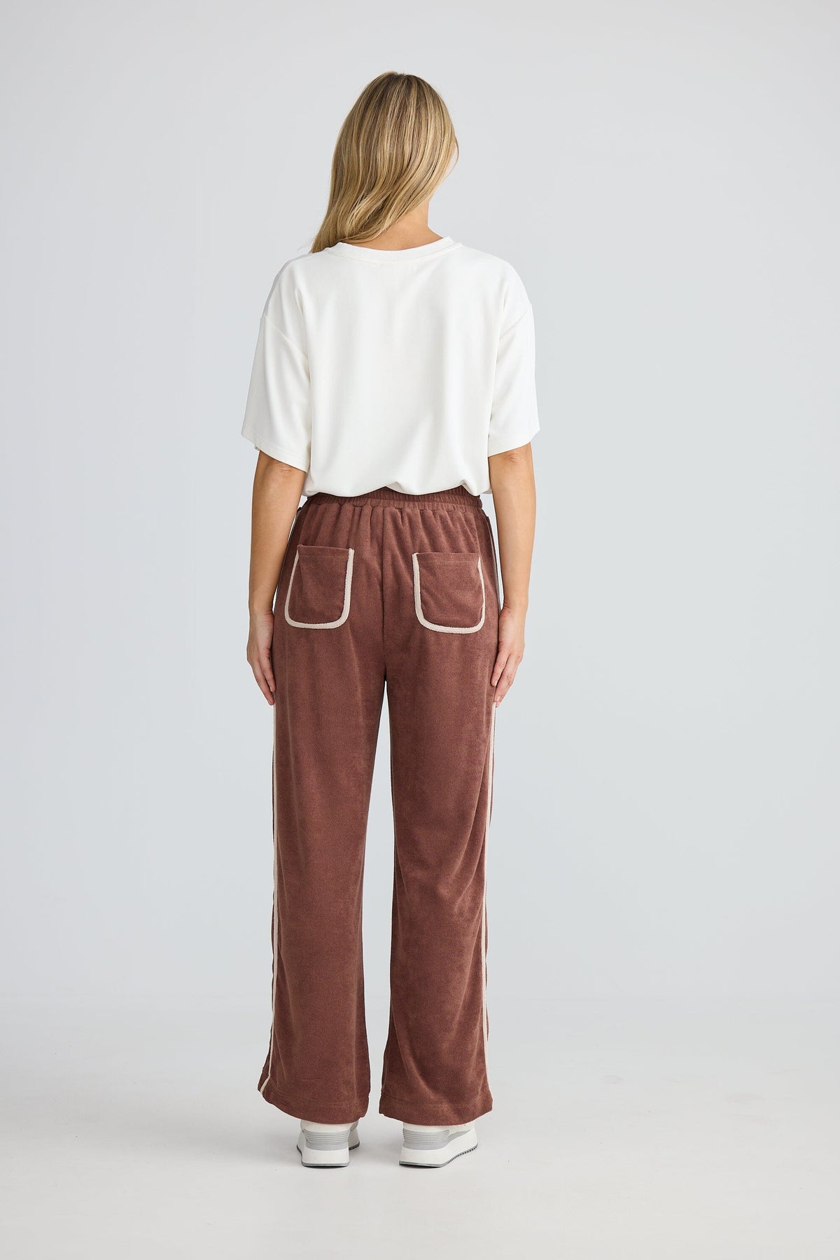 HOMELOVE Floor Plan Pant - Coffee PANTS - Zabecca Living