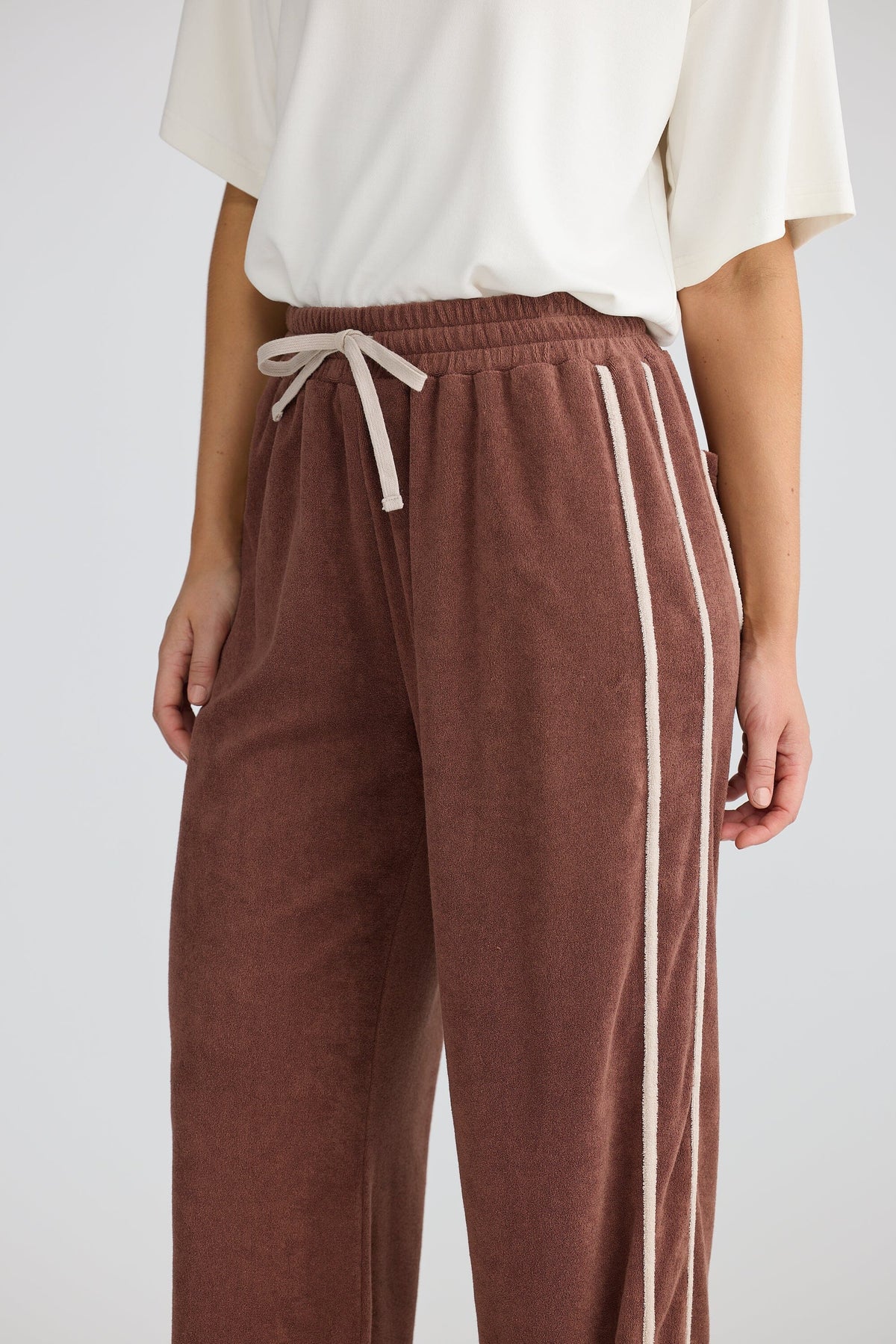 HOMELOVE Floor Plan Pant - Coffee PANTS - Zabecca Living