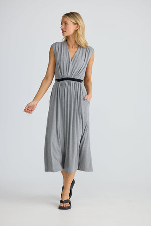 HOMELOVE Free Time Dress - Grey Marle Dress - Zabecca Living