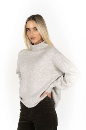 HUMIDITY LIFESTYLE Chantae Jumper - Snow Jumpers + Knitwear - Zabecca Living