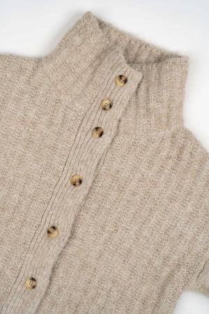 HUMIDITY LIFESTYLE Fuse Cardi - Oatmeal CARDIGAN - Zabecca Living