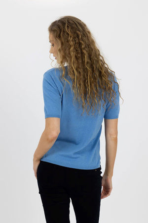 HUMIDITY LIFESTYLE Kiki Tee - Marina Blue Tee - Zabecca Living