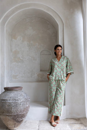 HUMIDITY LIFESTYLE Marrakesh Pant - Marrakesh Print PANTS - Zabecca Living