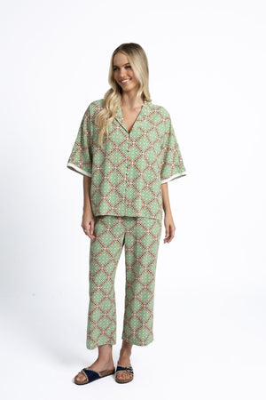 HUMIDITY LIFESTYLE Marrakesh Pant - Marrakesh Print PANTS - Zabecca Living