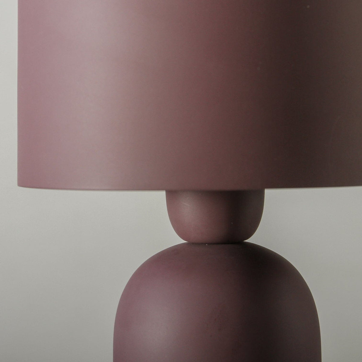 INDIGO LOVE Bolzano Table Lamp - Burgundy Lamp - Zabecca Living