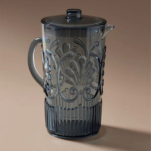INDIGO LOVE Flemington Acrylic Jug - Blue DRINKWARE - Zabecca Living