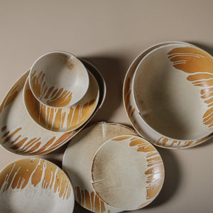 INDIGO LOVE Kintsu Oval Platter Plate - Zabecca Living