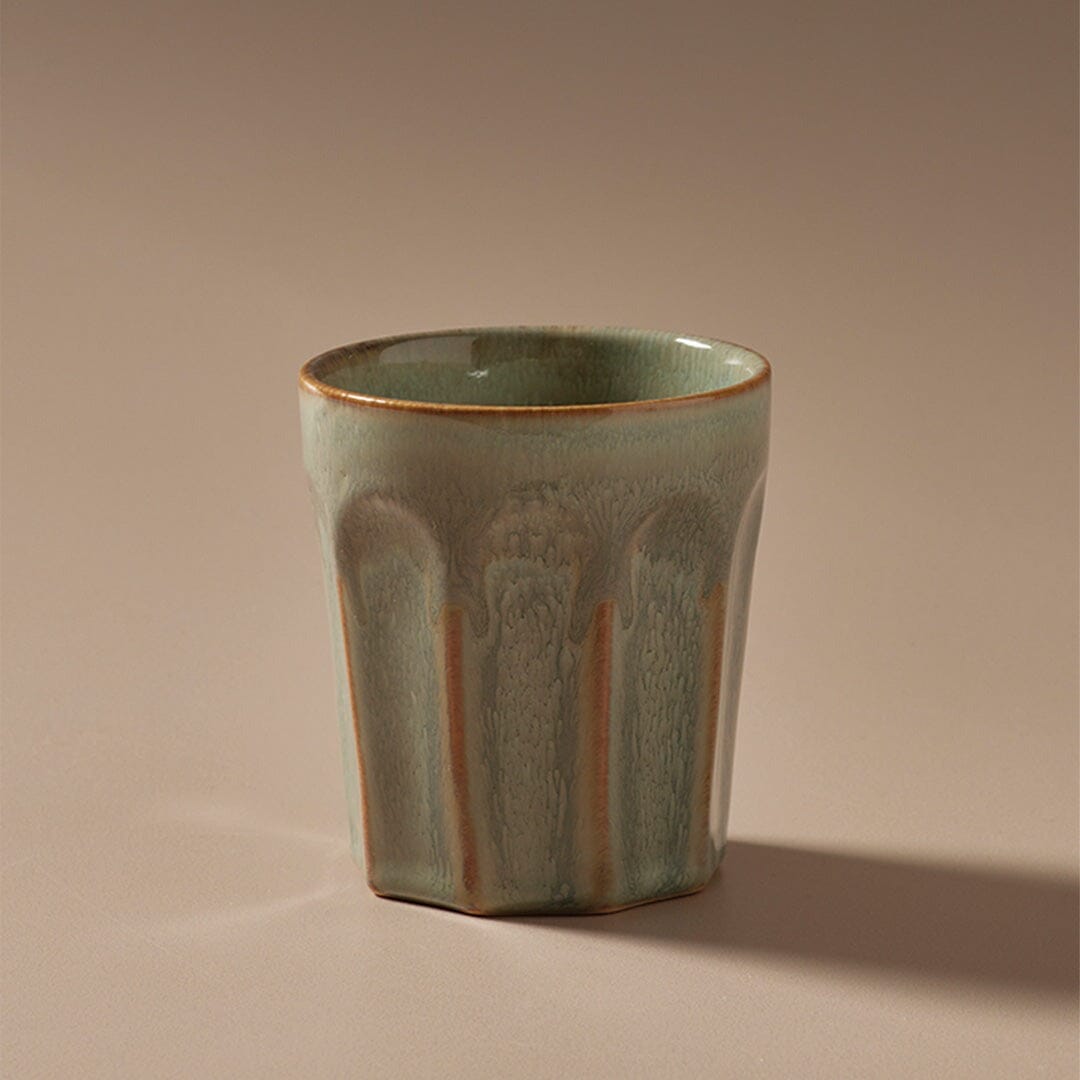 INDIGO LOVE Ritual Latte Cup - Seamist COFFEE, TEA & DRINKS - Zabecca Living