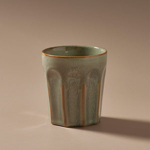 INDIGO LOVE Ritual Latte Cup - Seamist COFFEE, TEA & DRINKS - Zabecca Living