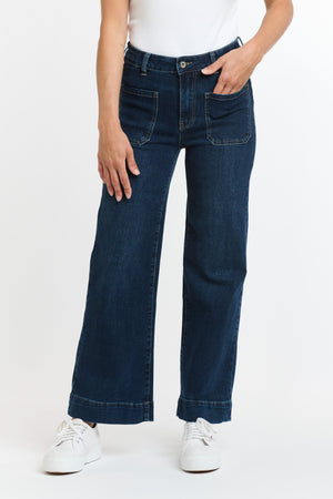 ITALIAN STAR Bobbi Jeans 7/8 - Denim JEANS - Zabecca Living