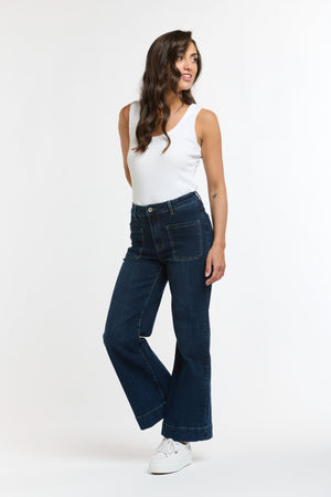 ITALIAN STAR Bobbi Jeans 7/8 - Denim JEANS - Zabecca Living