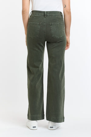 ITALIAN STAR Bobbi Jeans 7/8 - Military JEANS - Zabecca Living