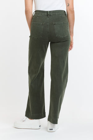 ITALIAN STAR Bobbi Jeans 7/8 - Military JEANS - Zabecca Living