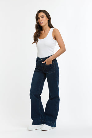 ITALIAN STAR Bobbi Jeans - Denim JEANS - Zabecca Living