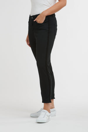 ITALIAN STAR Chain Jeans - Black JEANS - Zabecca Living