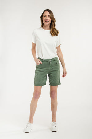 ITALIAN STAR Emma Shorts - Khaki SHORTS - Zabecca Living