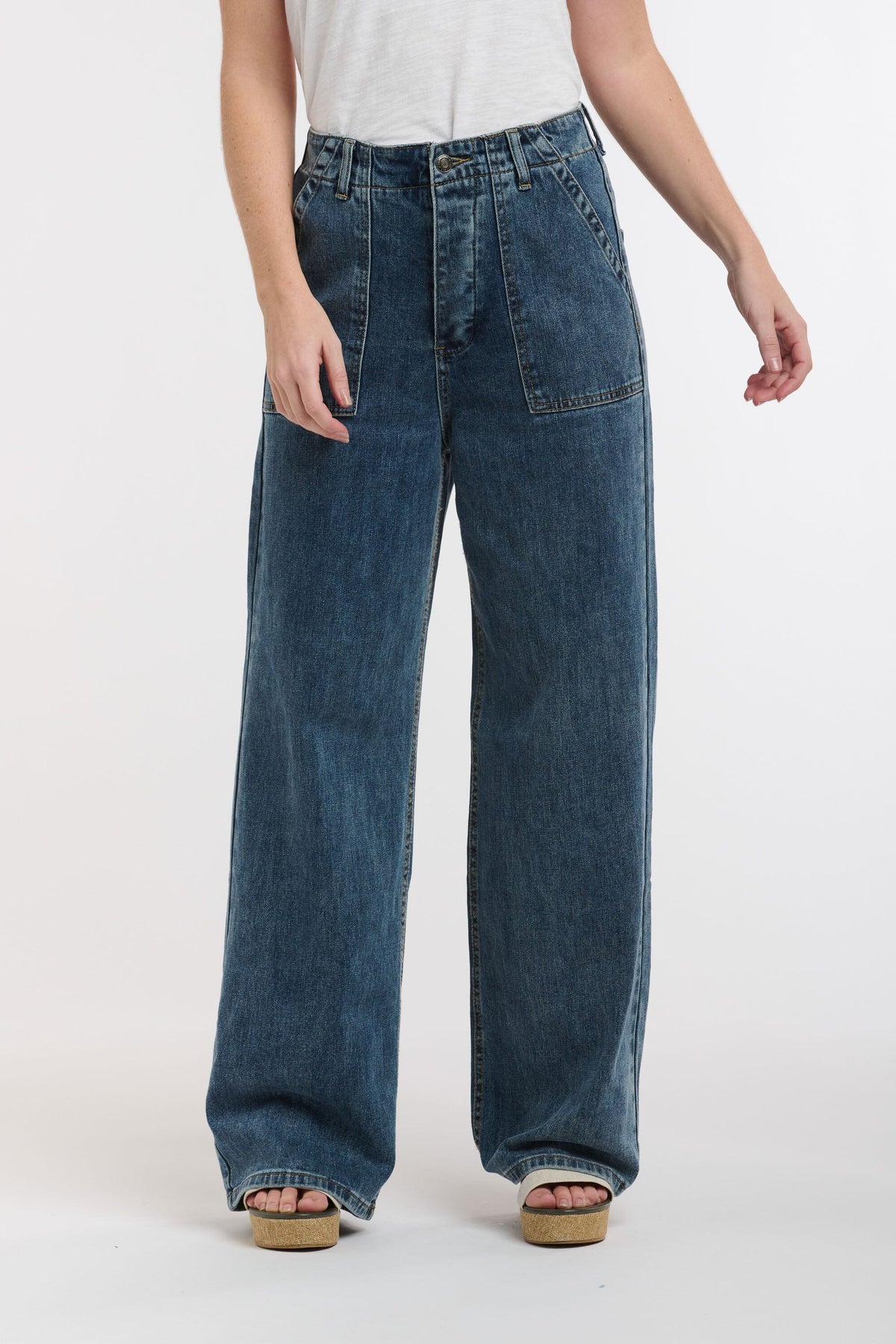 ITALIAN STAR Frankie Jeans - Denim JEANS - Zabecca Living