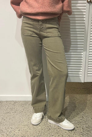 ITALIAN STAR Macey Jeans - Elk JEANS - Zabecca Living