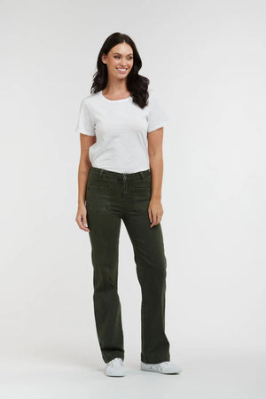 ITALIAN STAR Macey Jeans - Military JEANS - Zabecca Living