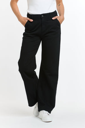 ITALIAN STAR Shirley Jeans - Black JEANS - Zabecca Living