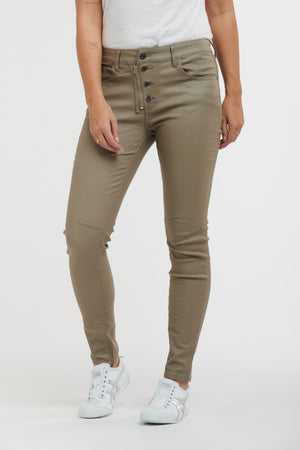 ITALIAN STAR Stevie Jeans - Beige JEANS - Zabecca Living
