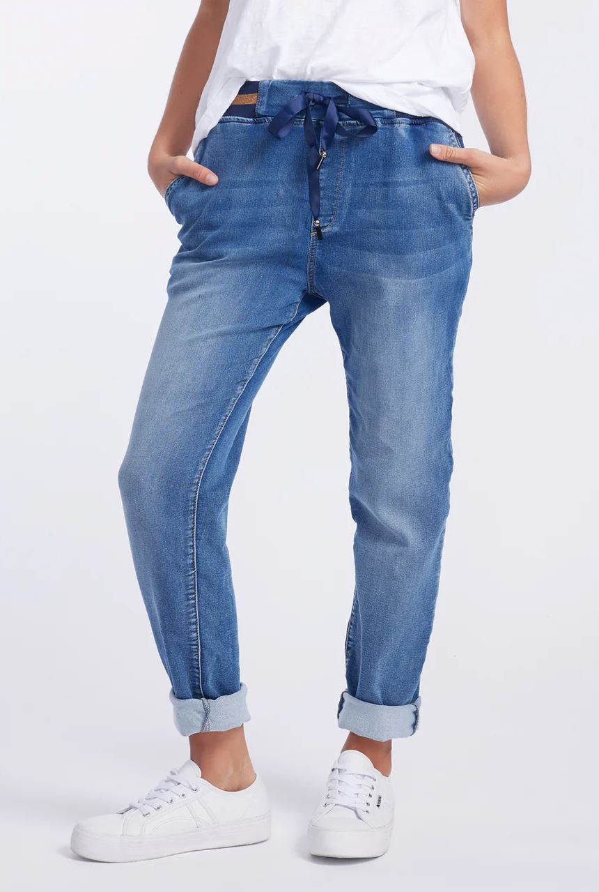 ITALIAN STAR Tommy Jean - Denim JEANS - Zabecca Living