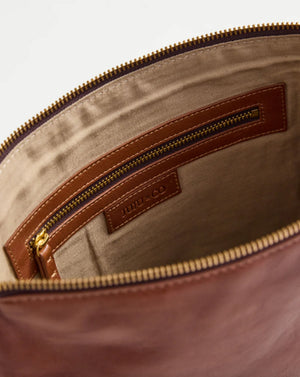 JUJU & CO Augusta Crossbody - Cognac HANDBAG - Zabecca Living