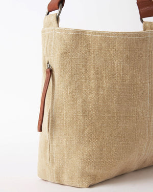 JUJU & CO Baby Jute Bag - Natural HANDBAG - Zabecca Living