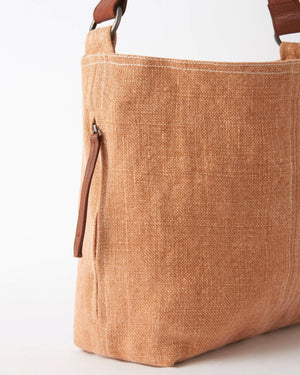 JUJU & CO Baby Jute Bag - Terracotta HANDBAG - Zabecca Living