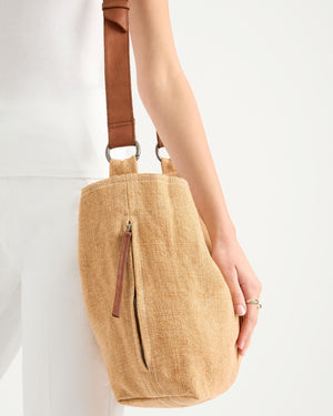 JUJU & CO Baby Jute Bag - Terracotta HANDBAG - Zabecca Living