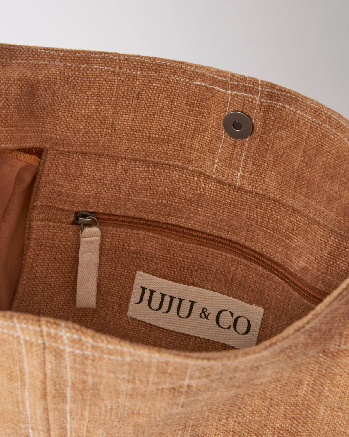 JUJU & CO Baby Jute Bag - Terracotta HANDBAG - Zabecca Living
