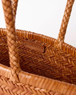 JUJU & CO Dune Basket - Amber HANDBAG - Zabecca Living