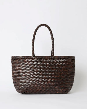 JUJU & CO Dune Basket - Mahogany HANDBAG - Zabecca Living