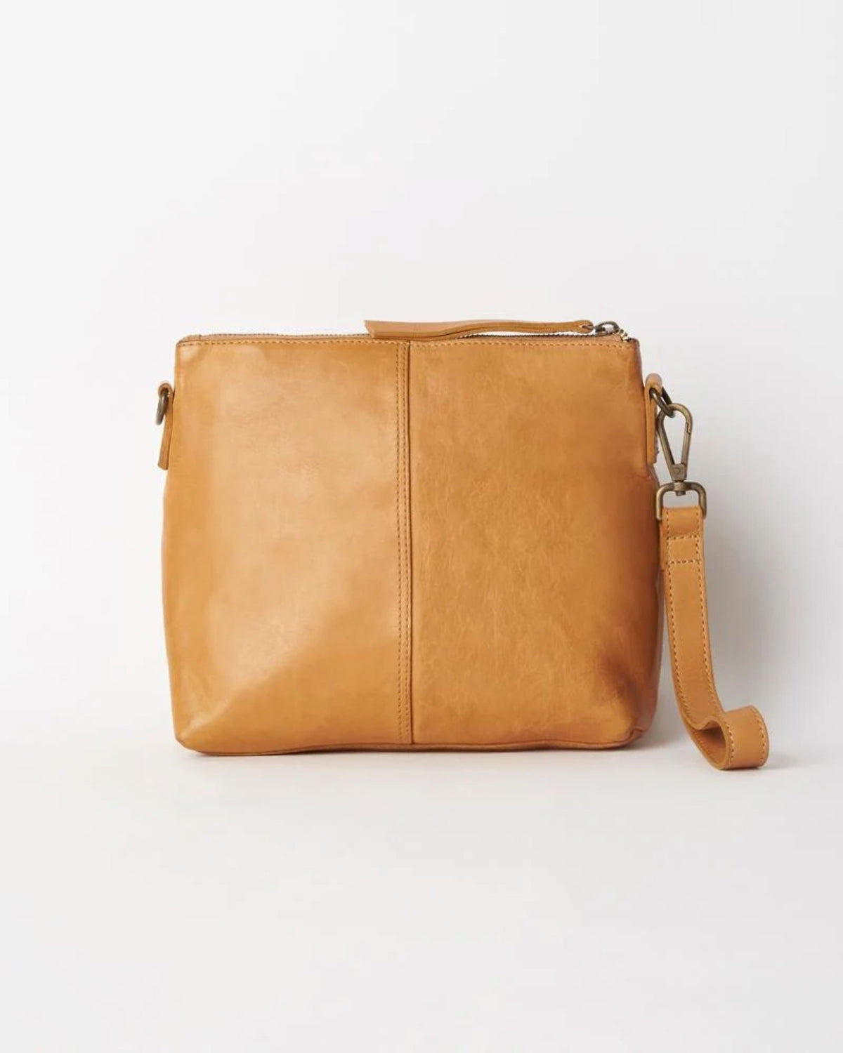 JUJU & CO Large Essential Pouch Bag - Tan HANDBAG - Zabecca Living