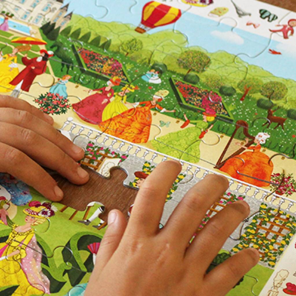 preschool child playing with puzzle-zabecca living