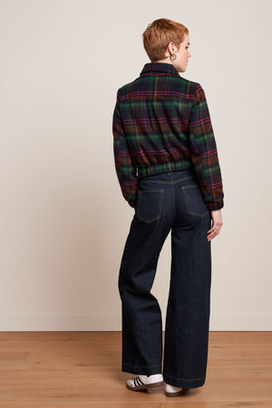 KING LOUIE Isla Jacket - Brit Check Jacket - Zabecca Living