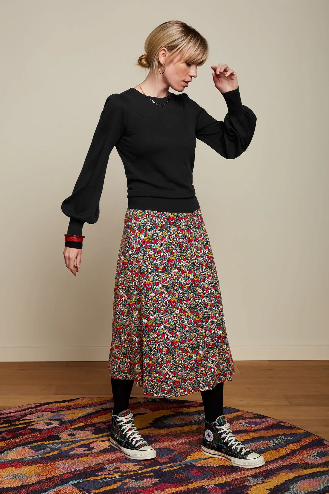 KING LOUIE Maya Top Cocoon - Black Jumpers + Knitwear - Zabecca Living