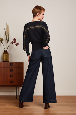 KING LOUIE Nadia Knit Top - Eighties Jumpers + Knitwear - Zabecca Living