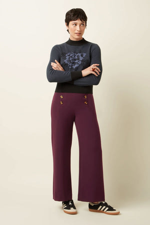 KING LOUIE Nilde Top Avery - Night Blue Jumpers + Knitwear - Zabecca Living