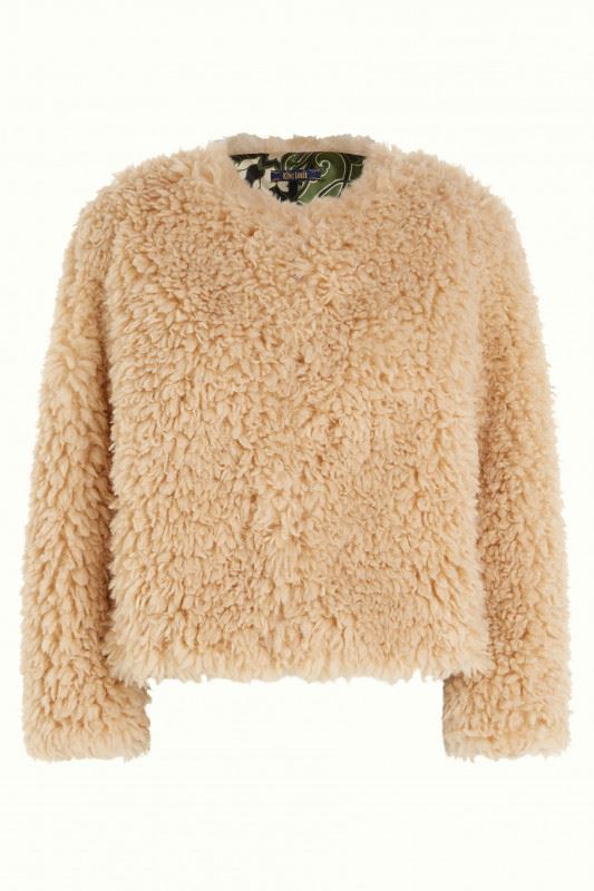 KING LOUIE Paloma Coat Boheme - Marzipan Coat - Zabecca Living