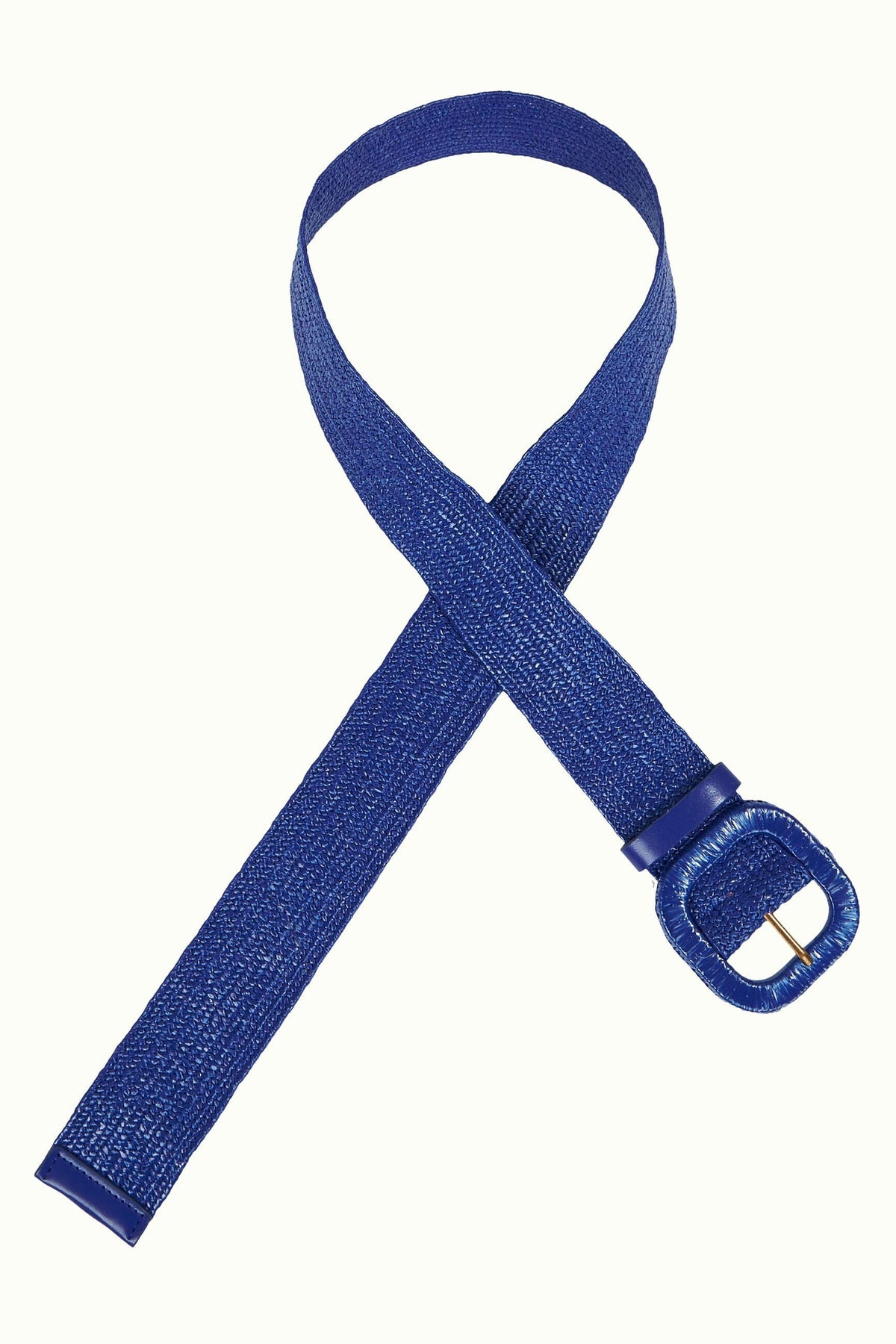 KING LOUIE Raffia Belt - Baja Blue BELT - Zabecca Living