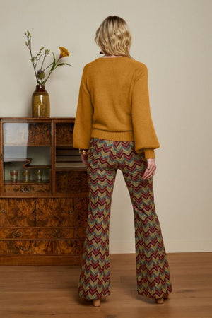 KING LOUIE Raglan Top Atlantis - Golden Brown Jumpers + Knitwear - Zabecca Living