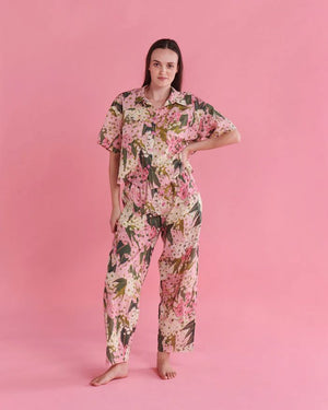 KIP & CO Bush Blossom Cotton Pyjama Set Sleepwear - Zabecca Living