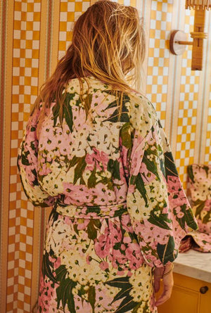 KIP & CO Bush Blossom Terry Bath Robe Sleepwear - Zabecca Living