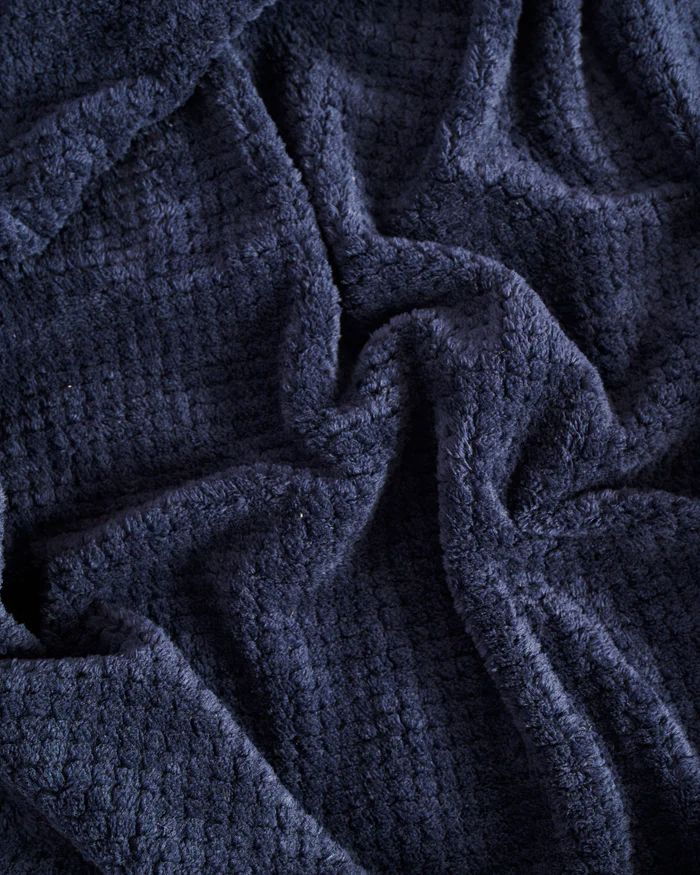 KIP & CO Cosy Robe - Deep Blue Sleepwear - Zabecca Living