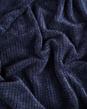 KIP & CO Cosy Robe - Deep Blue Sleepwear - Zabecca Living