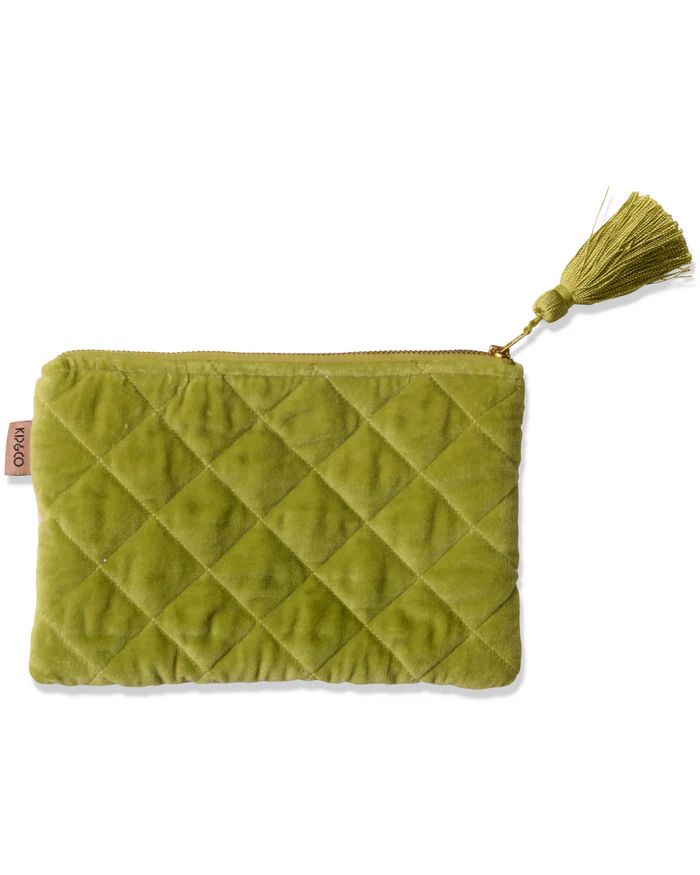 KIP & CO Velvet Cosmetics Purse - Tuscan Sunset COSMETIC BAG - Zabecca Living
